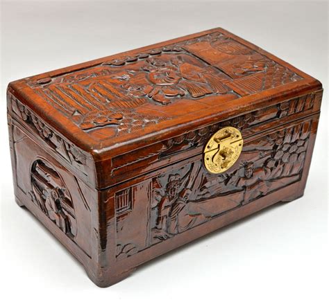 antique chinese wooden box